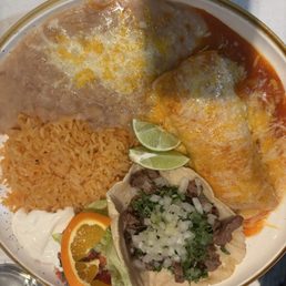 One item combination with taco One item combination with taco