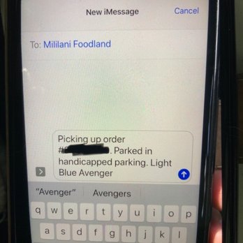 Foodland - Arrival text - Grocery Near Me - Mililani, Hawaii