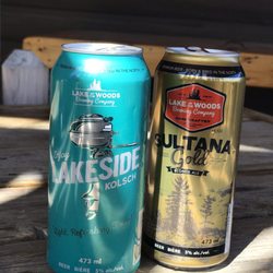 The Log Tavern - Local beer in cans. None on tap