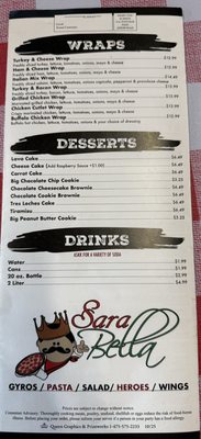 Menu photo 5 SaraBella Pizza Albany, NY Menu photo 5 SaraBella Pizza Albany, NY