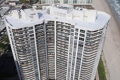 Slide of Cool Roof Foam and Coatings