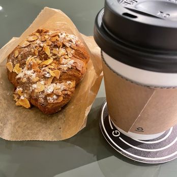 Grounded - Almond croissant - Cafes Near Me - Washington, DC, District of Columbia