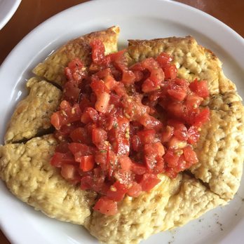 Spago Trattoria E Pizzeria - Complementary bruschetta - Italian Near Me - Windsor, Ontario