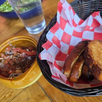 Ciao Ristorante - Bruschetta - its their regular table bread toasted and a dish of chopped tomatoes & onions with a tiny (tiny) spash of balsamic - Italian Near Me - Louisville, Kentucky