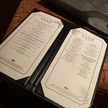SAAM at SLS Brickell - Menu - Cocktail Bars Near Me - Miami, Florida SAAM at SLS Brickell - Menu - Cocktail Bars Near Me - Miami, Florida