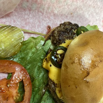 Yo Mama’s - Jalapeno Burger with Cheese - Diners Near Me - Big Spring, Texas