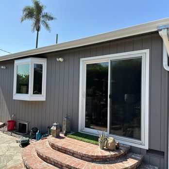 The Rain Gutter Specialists - The length of this seamless gutter painted inside and out....... Only way to go! - Gutter Services Near Me - Van Nuys, California The Rain Gutter Specialists - The length of this seamless gutter painted inside and out....... Only way to go! - Gutter Services Near Me - Van Nuys, California