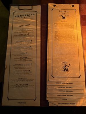 Menu photo 7 Raised By Wolves San Diego, CA
