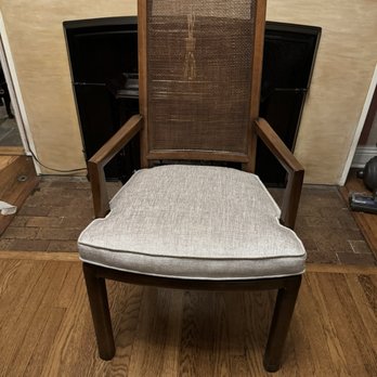 Hillcrest Upholstery - After, modern, beautiful neutral with impeccable piping - Furniture Reupholstery Near Me - San Diego, California Hillcrest Upholstery - After, modern, beautiful neutral with impeccable piping - Furniture Reupholstery Near Me - San Diego, California