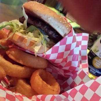 Loree's Little Shack - Burger (regular) and onion rings - Loree's Little Shack - Diners Near Me - Rocklin, California Loree's Little Shack - Burger (regular) and onion rings - Loree's Little Shack - Diners Near Me - Rocklin, California