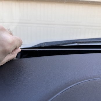 Miracle Body & Paint - Broken trim near windshield., - Body Shops Near Me - San Antonio, Texas