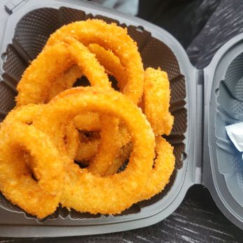 Steak In a Sack - Onion rings, so good! - Diners Near Me - Ft Washington, Maryland