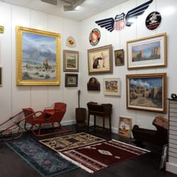 Jack's Antique - 6 pieces on this wall are Sold! The Americana section of the store.