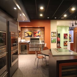 Kieffer's Appliances - The Living Kitchen displays most of the entire Sub-Zero and Wolf product line.