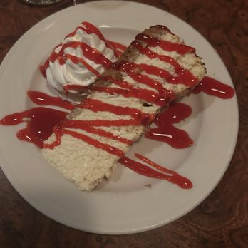 Tuscany Grill - Cheesecake with some strawberry glaze!! - Italian Near Me - Henderson, Nevada