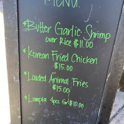 Erick's Seafood and More - Menu from the Lincoln District Food Walk in Tacoma