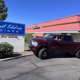 Exterior outside entrance of Fast Eddie's Diner - Phoenix, Arizona Exterior outside entrance of Fast Eddie's Diner - Phoenix, Arizona