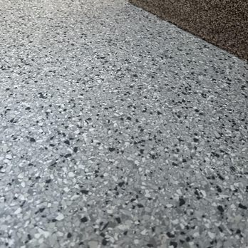 Epoxy Masters - Close up of the epoxy flooring. - Flooring Near Me