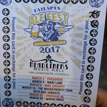 Tailspin Ale Fest - So many pours. - Festivals Near Me - Louisville, Kentucky Tailspin Ale Fest - So many pours. - Festivals Near Me - Louisville, Kentucky