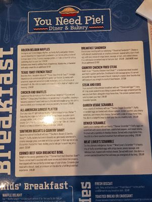 Menu photo 7 You Need Pie Diner & Bakery Estes Park, CO Menu photo 7 You Need Pie Diner & Bakery Estes Park, CO