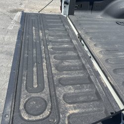 The skinny guy with the ponytail is so rude he told me they don't wash the inside of the bed when they wash trucks for $50.