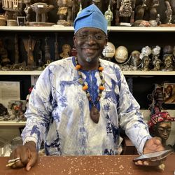 Three Masks - Owner Timothy AKA Bushman #1 -- Very nice man!