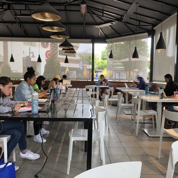 Dunkin' - Outdoor covered patio. - Donuts Near Me - Irvine, California