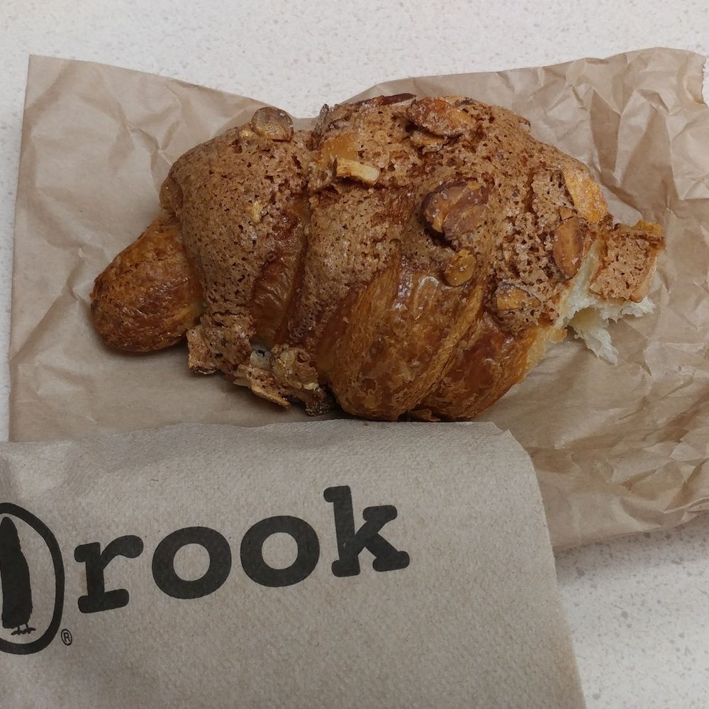 Rook Coffee - Almonds croissant was really good. Had to stop eating to take this picture. - Coffee & Tea Near Me - Red Bank, New Jersey Rook Coffee - Almonds croissant was really good. Had to stop eating to take this picture. - Coffee & Tea Near Me - Red Bank, New Jersey