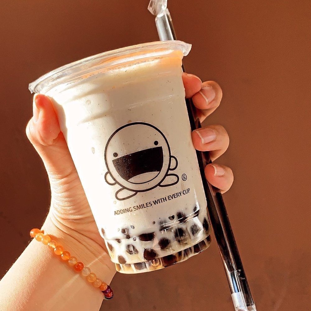Boba Tea House - Vanilla Smoothie with Boba - Coffee & Tea Near Me - Riverside, California