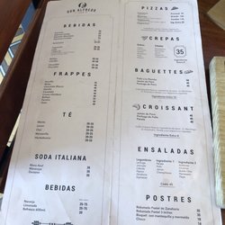 Don Alfredo - Menu