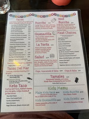 Menu photo 3 La Chingona Seattle, WA
