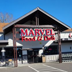 Marvel Food and Deli - Exterior. Next door to Brown Bear car wash & across road from Saars (3/1/25)