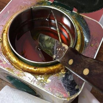 M&M Thread Salon - Bread knife to spread the wax? - Threading Services Near Me - Berkeley, California