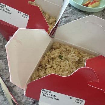 Panda Express - Chowmein mistake - Chinese Near Me - Manteca, California