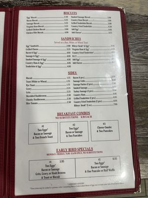 Menu photo 7 Max's Family Restaurant Thomasville, NC