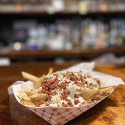 Daytona Taproom - Bacon & Blue cheese fries