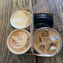 Iced Vanilla Latte