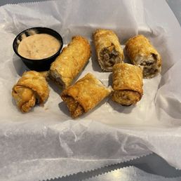 Cheesesteak Egg Rolls