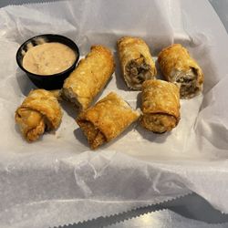 Cabanas Beach Bar & Grill - Cheesesteak Eggs Rolls