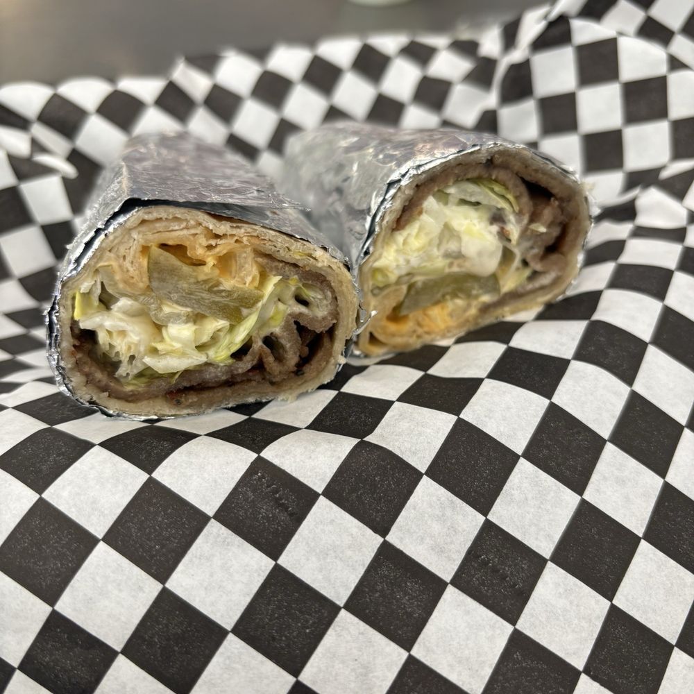 Afghan Taste - Gyros sandwich (about the size of a handheld burrito) - Bakeries Near Me - Aurora, Colorado