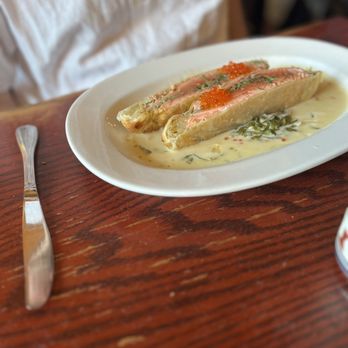 Le Bouchon - trout en croute - French Near Me - Chicago, Illinois Le Bouchon - trout en croute - French Near Me - Chicago, Illinois