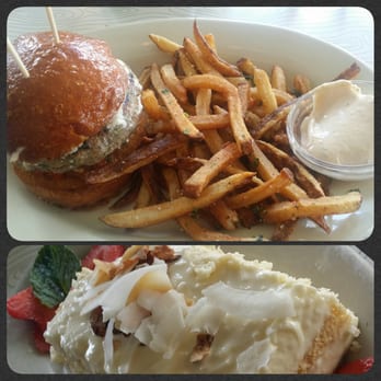 Pure Taqueria - Lamb & Goat burger 3 Leche Dessert - Mexican Near Me - Duluth, Georgia