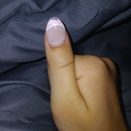 Nail chipping after three days. Nail chipping after three days.