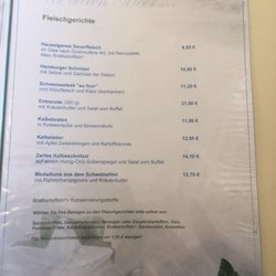 Seehotel Düne - Speisekarte