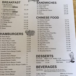 Lees donuts menu. A little of everything here!