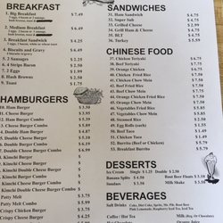 Lee's Donuts - Lees donuts menu. A little of everything here!