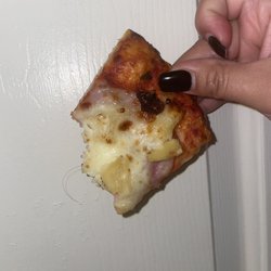 Keystone Pizza - Found a hair embedded in the pizza under the cheese
