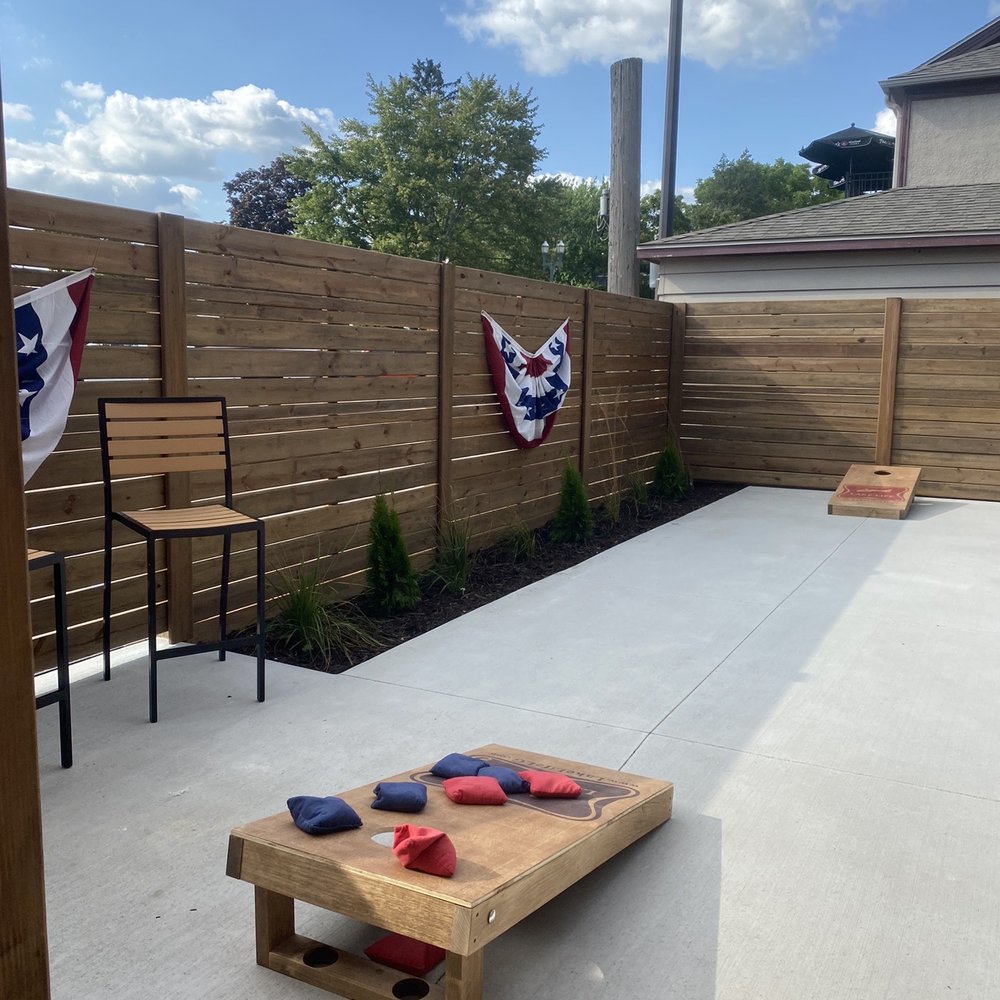 Geneva Taphouse - Corn hole is always a great addition to a Wisconsin business - Beer Bar Near Me - Lake Geneva, Wisconsin