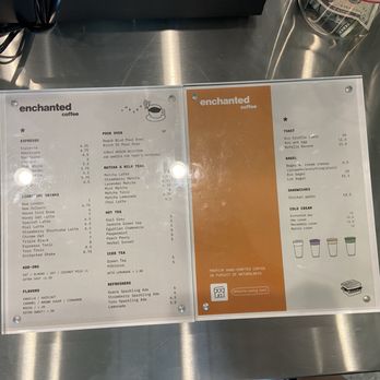 Enchanted Coffee - Menu - Coffee & Tea Near Me - Los Angeles, California Enchanted Coffee - Menu - Coffee & Tea Near Me - Los Angeles, California