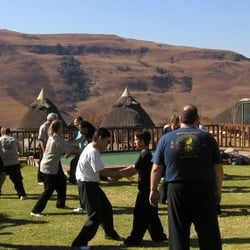 Yang's Martial Arts Association - Pushing Hands at YMAA South Africa Camp 2004
